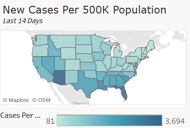 covid-19 and contactless payments new cases per 500k population